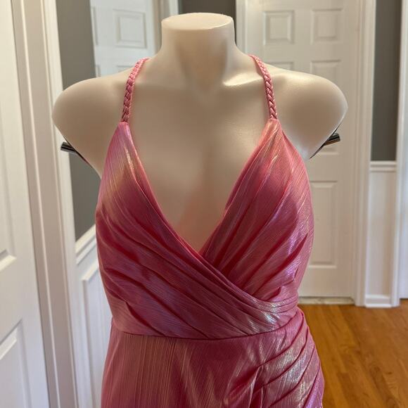 NEW NWT Retrofete Yesi Pink Maxi Dress Size Large - Picture 6 of 16